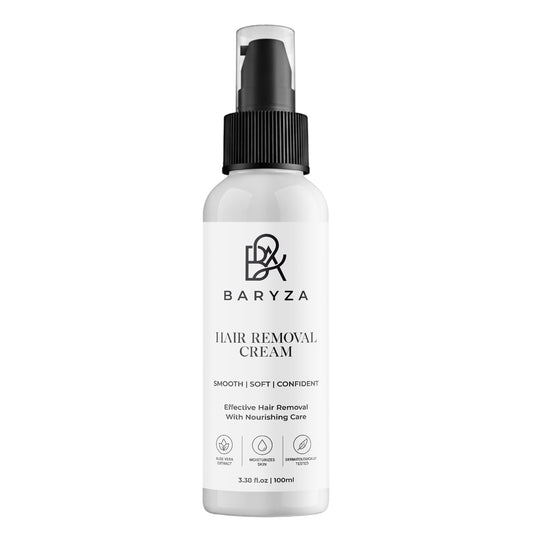 BARYZA Hair Removal Cream with Aloe Vera & Vitamin E